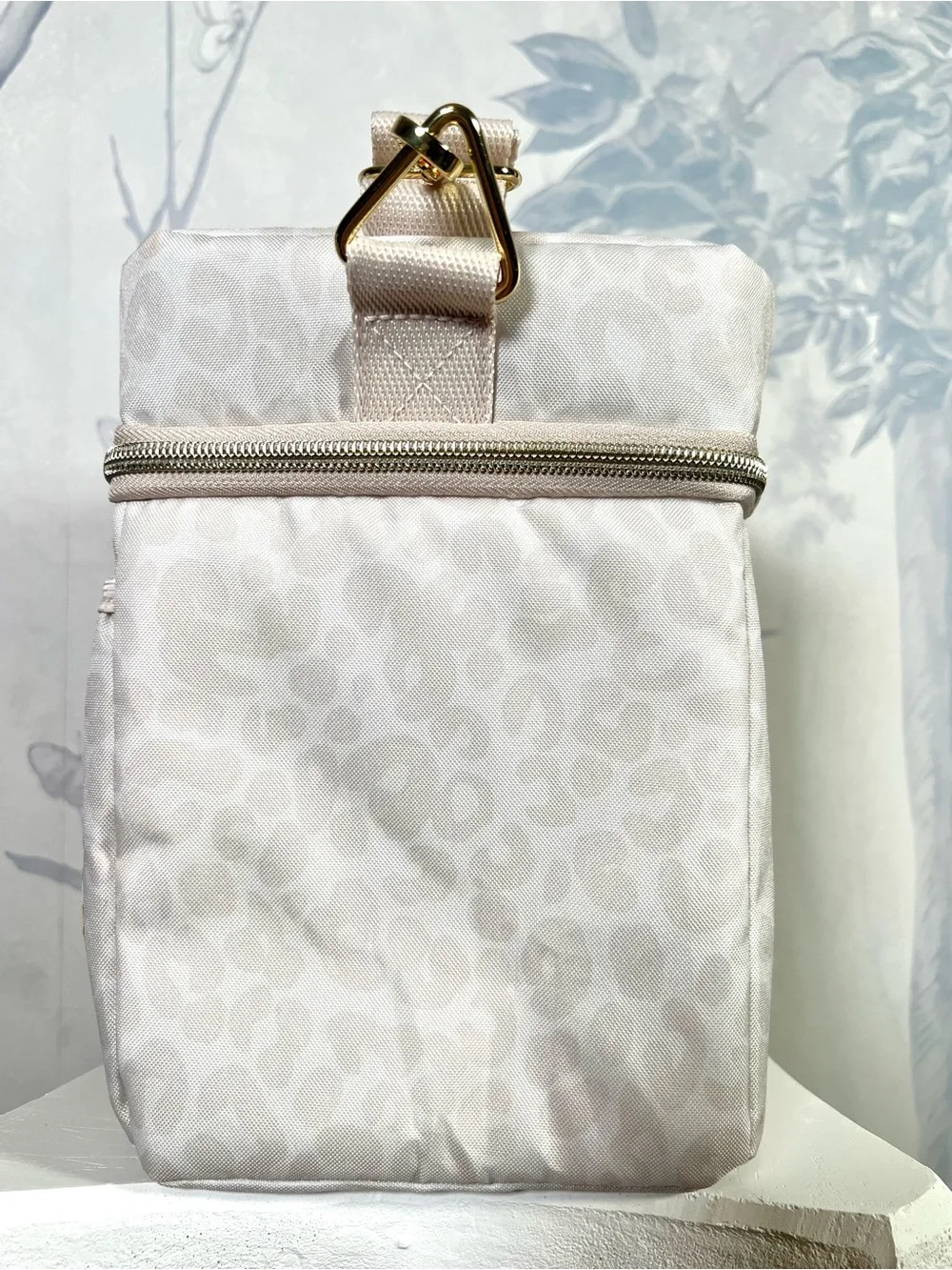 Fit+Fresh Beige Leopard Lunch Bag